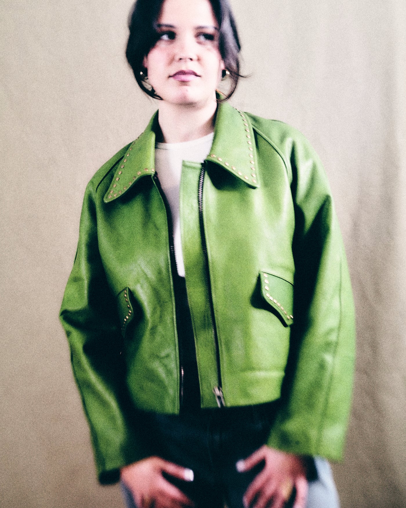 Patti Jacket - Sun Dried Moss