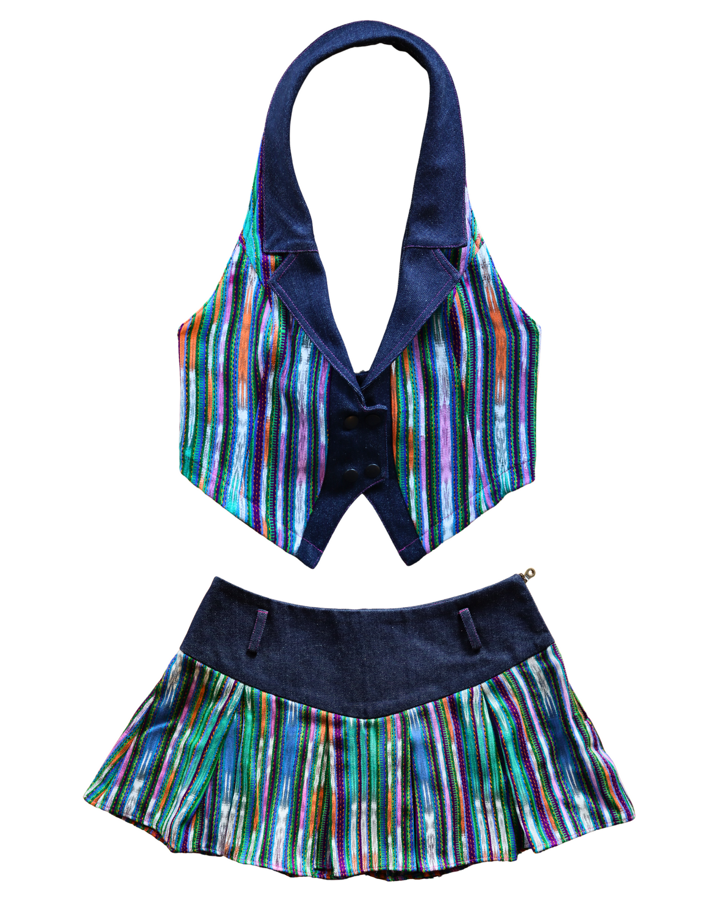 Guadalupe Two Piece - Striped