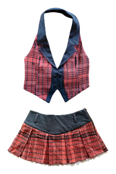 Guadalupe Two Piece - Tartan Sparkles